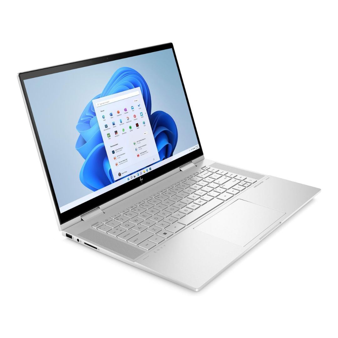 HP Envy x360 2-in-1 15.6" Touch-Screen Laptop - Intel i7-1255U (Intel EVO) - 16GB RAM - 512GB SSD - Natural Silver - Image 3