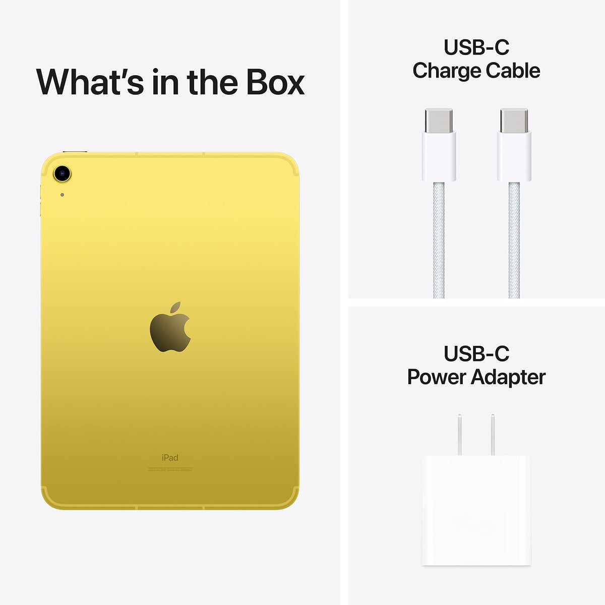 Apple - iPad 10th Gen (2022) with Wi-Fi + Cellular - 64GB - Yellow - MQ6L3LL/A - Image 6