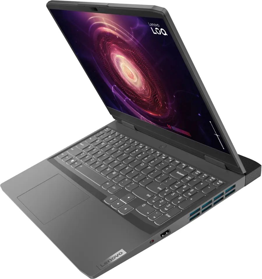 Lenovo LOQ 15.6" FHD 144Hz - AMD Ryzen 7 7840HS - 8GB RAM - RTX 3050 - 512GB SSD - Storm Grey - 82XT001NUS - Image 5