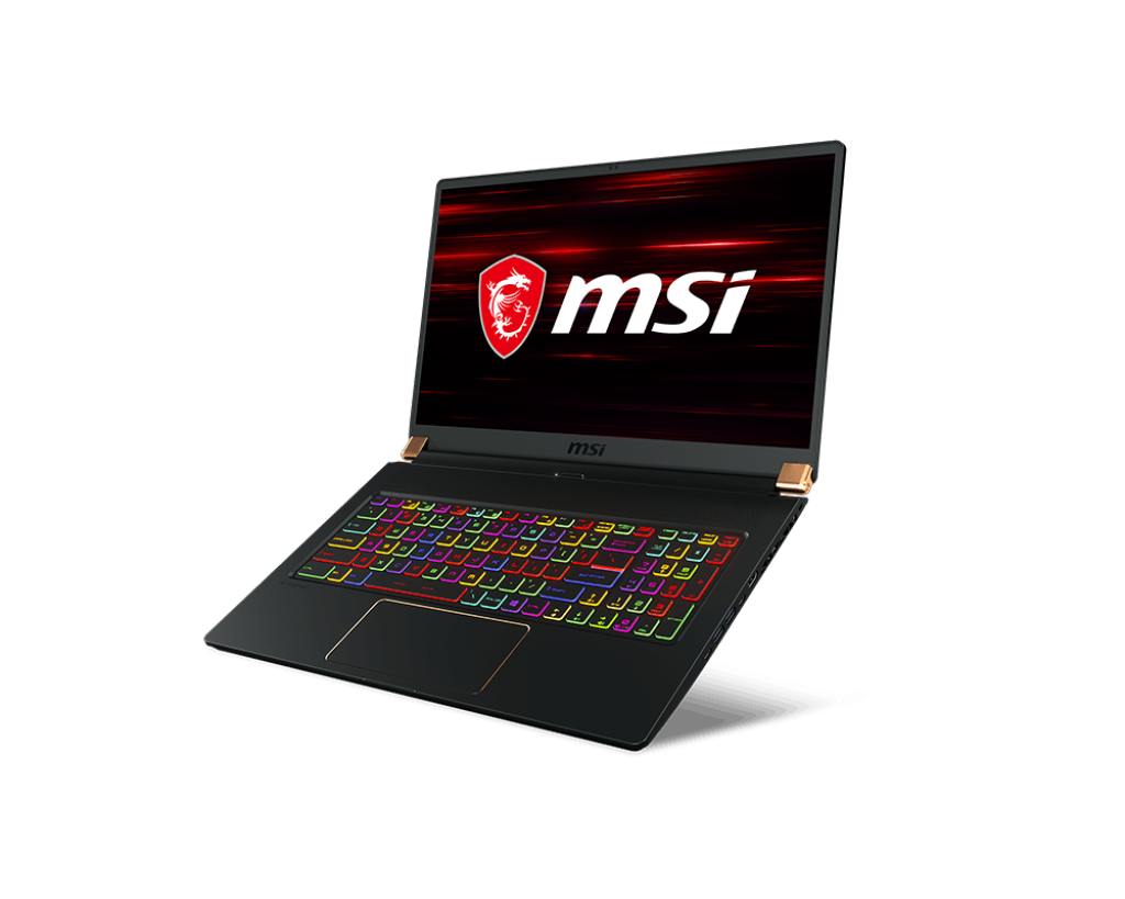 MSI GS75 Stealth 10SF-420US - 17.3" 144Hz FHD - i7-10750H - 16GB RAM - RTX 2070 Max-Q - 1TB SSD - Black - GS75420 - Image 3