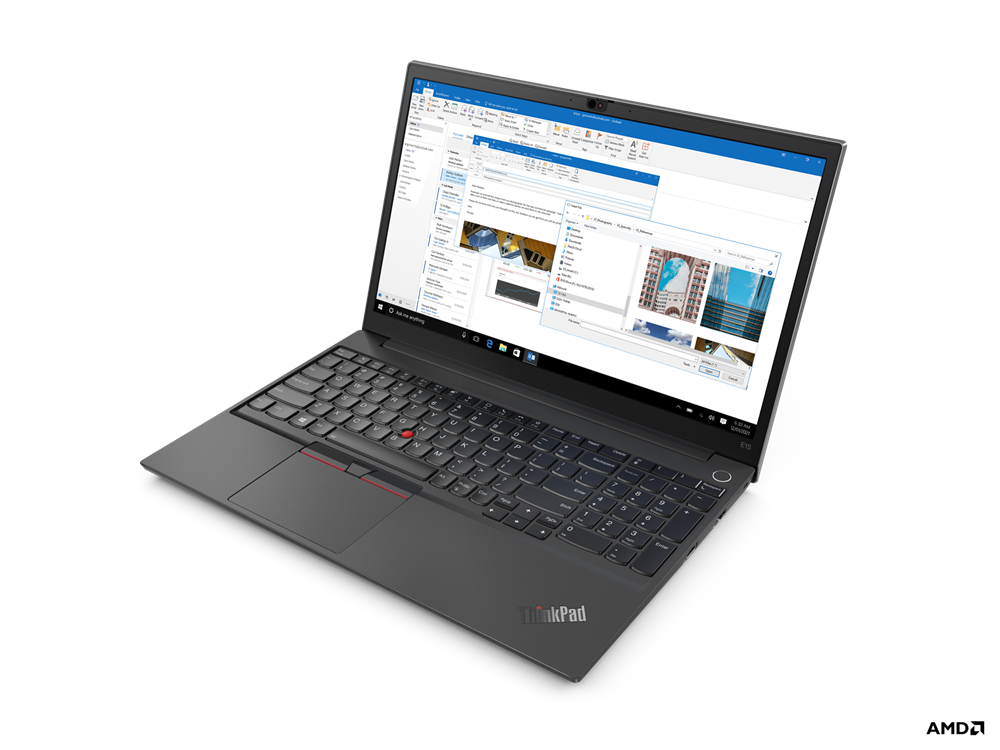 Lenovo ThinkPad E15 Gen 3 – 15.6" FHD – AMD Ryzen 7 5700U – 8GB RAM – 256GB SSD – Black - 20YG003DUS - Image 2