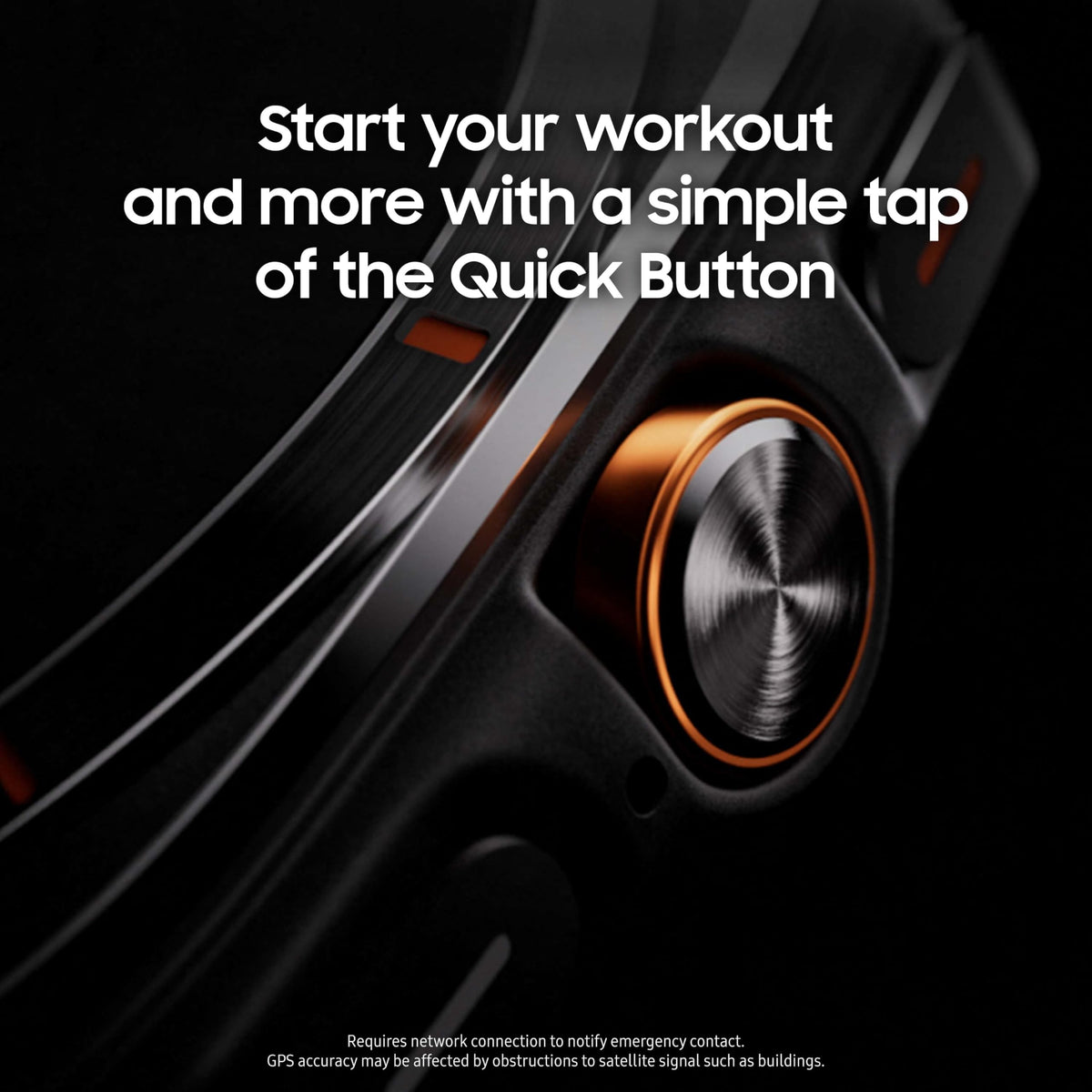 Samsung Galaxy Watch Ultra 47mm LTE - Titanium Orange Marine Band (Gray) - SM-L705UDAAXAA - Image 6