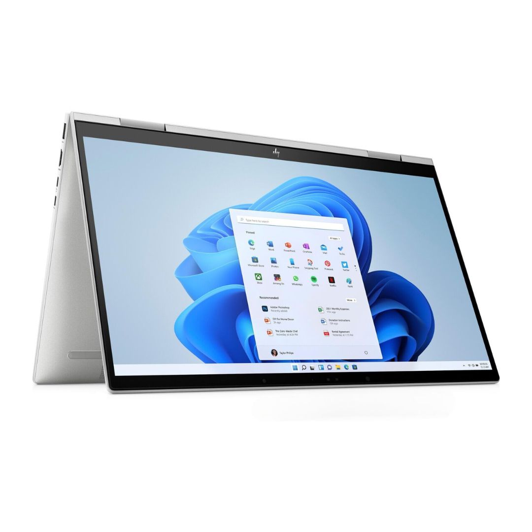 HP Envy x360 2-in-1 15.6" Touch-Screen Laptop - Intel i7-1255U (Intel EVO) - 16GB RAM - 512GB SSD - Natural Silver - Image 2