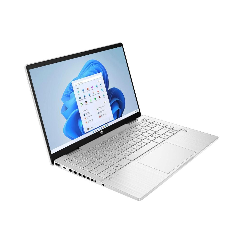 HP Pavilion x360 2-in-1 14" Touch-Screen Laptop - i5-1235U - 8GB RAM - 512GB SSD - Natural Silver - 14-ek0033dx - Image 2