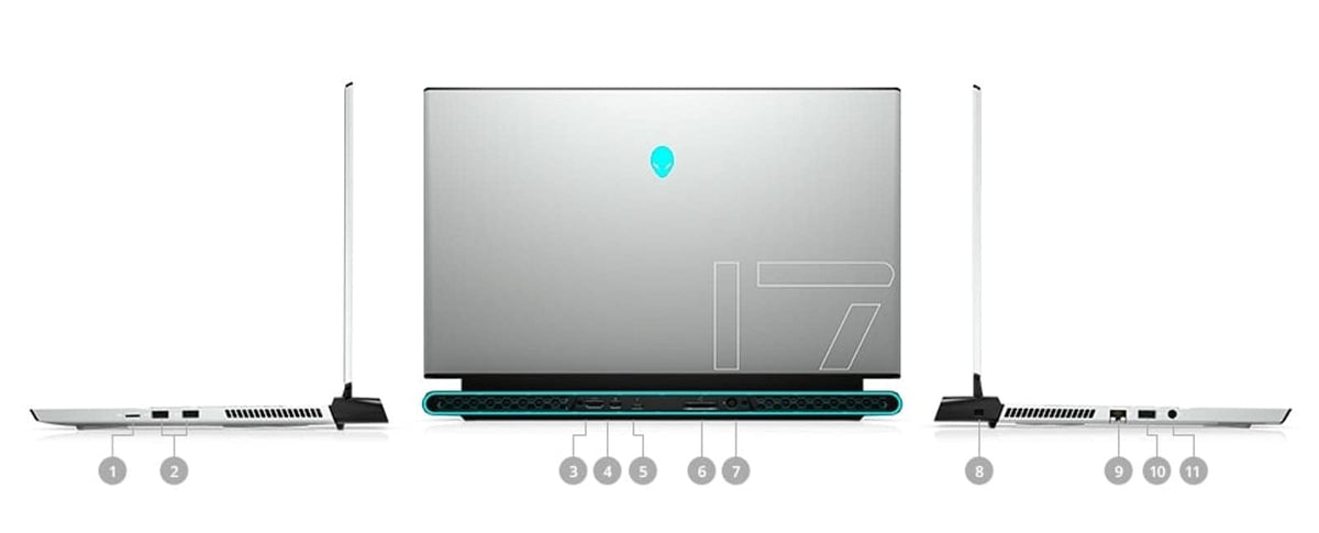 Alienware M17 R4 - i9-10980HK - 32GB RAM - RTX 3070 - 512GB / 4TB SSD - Image 3