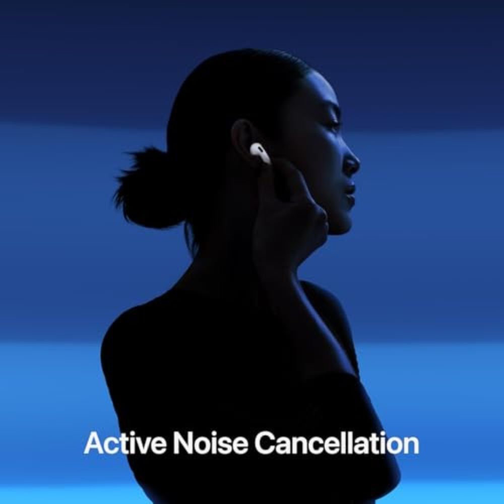 Apple AirPods 4 with Active Noise Cancellation - White - MXP93LL/A - Image 5