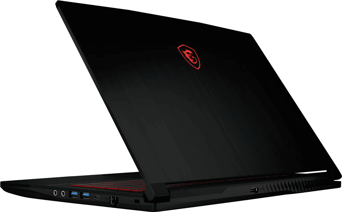 MSI GF63 15.6" Gaming Laptop - i5-10500H - 8GB RAM - GTX 1650 - 256GB SSD - Black - GF63818 - Image 2