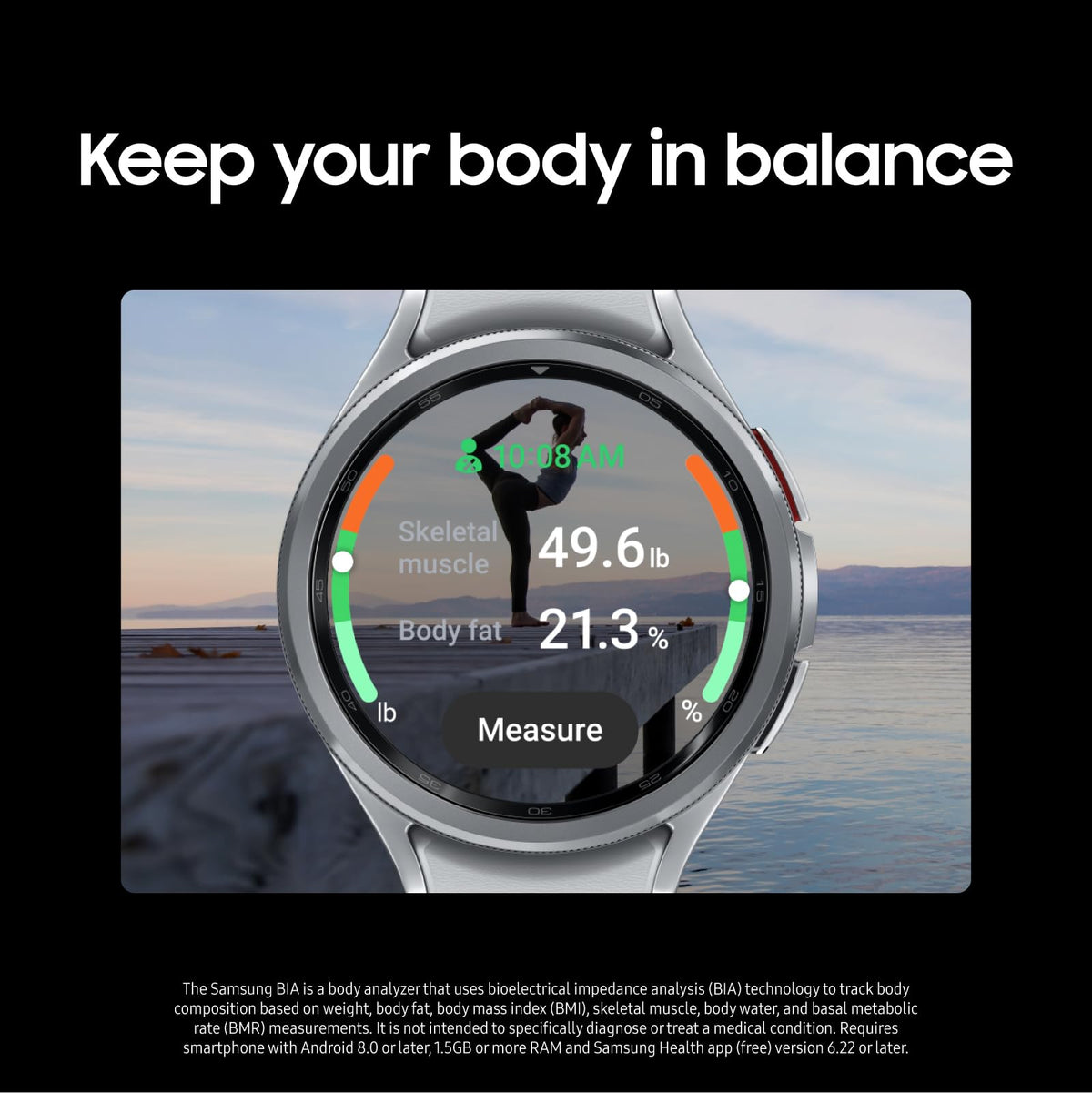 Samsung Galaxy Watch6 Classic Stainless Steel Smartwatch 47mm Bluetooth - Black - SM-R960NZKAXAA - Image 5