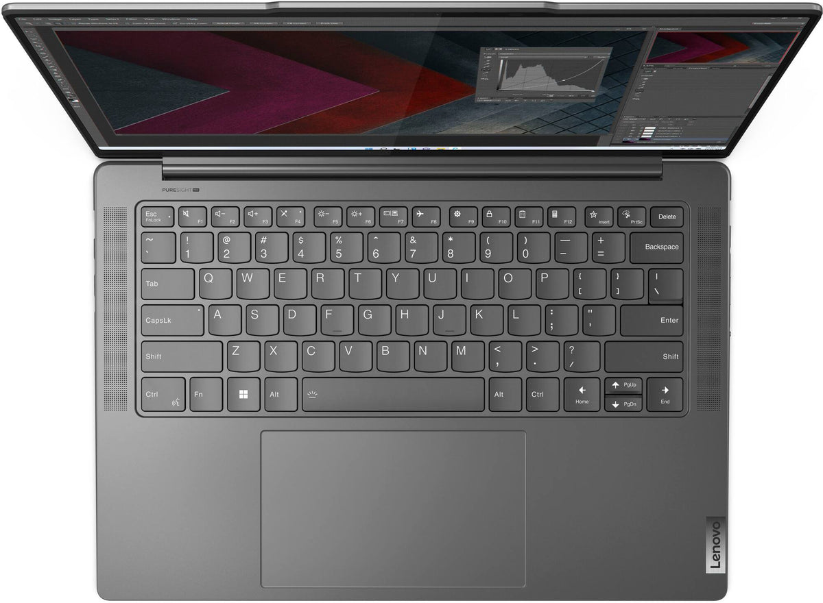 Lenovo - Slim Pro 7 14" 90Hz 2.5K (WQXGA) Touch-Screen Laptop -AMD Ryzen 7 7735HS - NVIDIA GeForce RTX 3050 - 16GB - Image 6