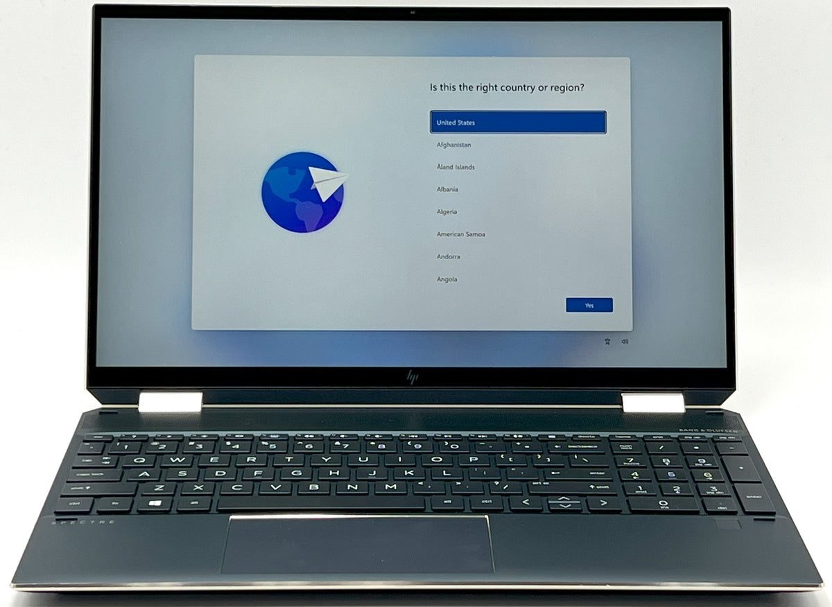 HP Spectre x360 - UHD Touch - i7-1165G7 - 16GB RAM - 512GB SSD - 15t-eb100