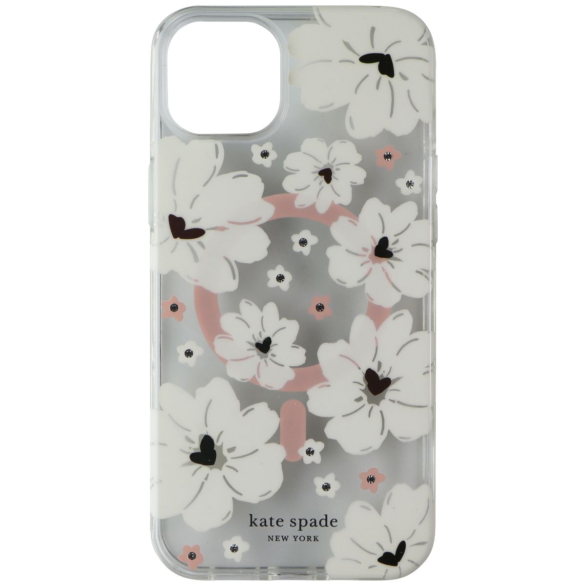 Kate Spade Hardshell Case for MagSafe for Apple iPhone 14 Plus - Classic Peony - New - Image 2