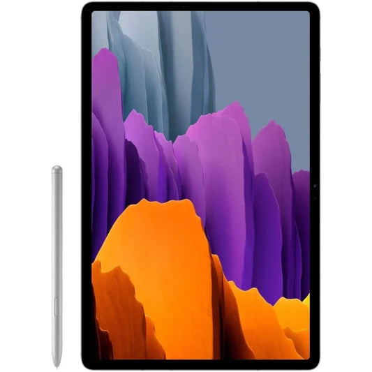 Samsung Galaxy Tab S7+ - 12.4" - 256GB - S Pen - Wi-Fi - Mystic Silver - SM-T970NZSEXAR