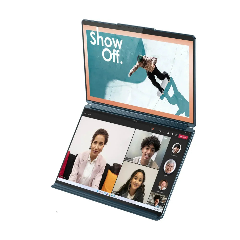 Lenovo Yoga Book 9i 2-in-1 13.3" 2.8K Dual Screen OLED Touchscreen Laptop - Intel Core i7-1355U - 16GB RAM - 1TB SSD - Tidal