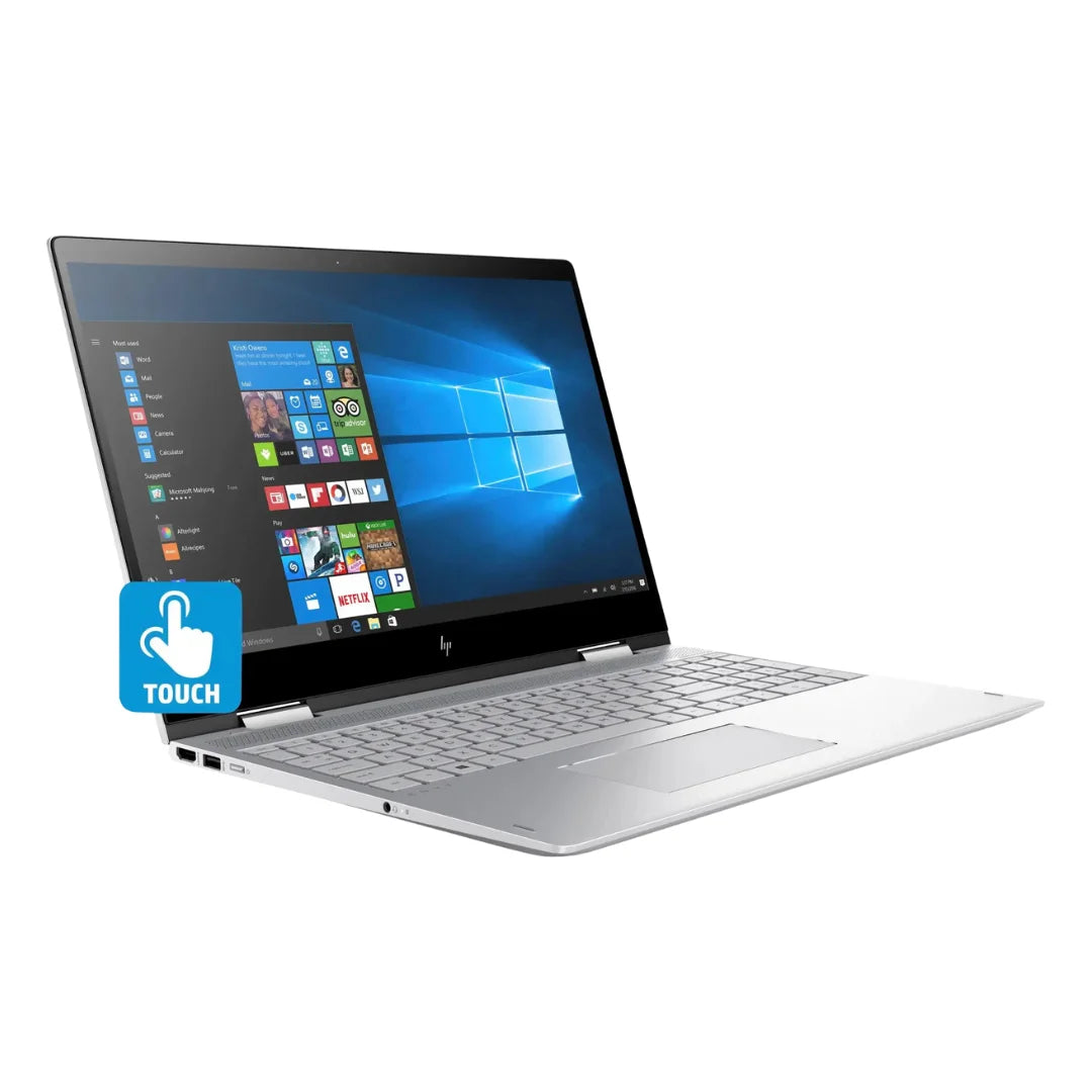HP ENVY x360 – 15.6" FHD Touch 2-in-1 – i5-8250U – 12GB RAM – 1TB HDD – Natural Silver – 15M-BP111DX - Image 2