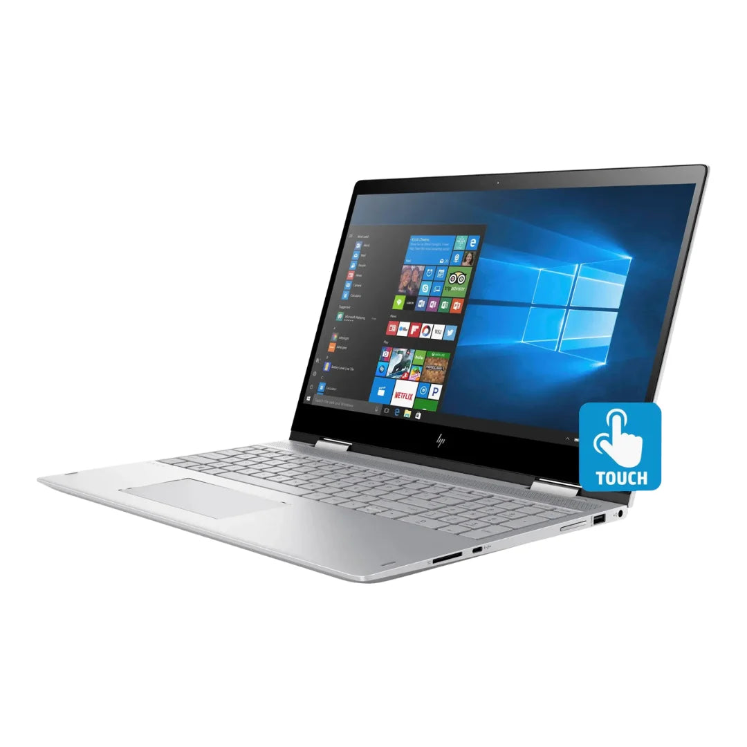 HP ENVY x360 – 15.6" FHD Touch 2-in-1 – i5-8250U – 12GB RAM – 1TB HDD – Natural Silver – 15M-BP111DX - Image 3
