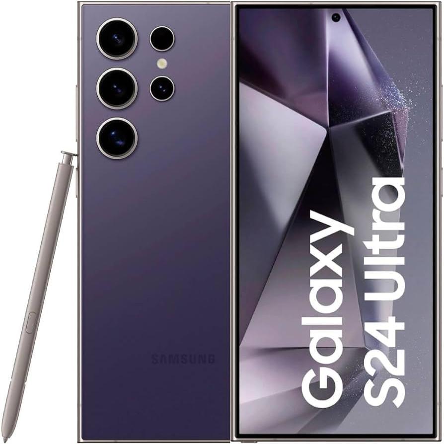 Verizon Samsung Galaxy S24 Ultra 5G - 256GB - Titanium Violet - SM-S928UZVEVZW
